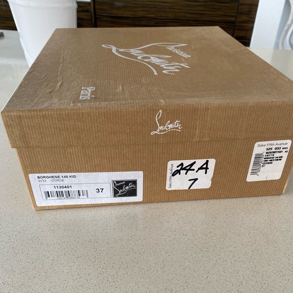 Christian Louboutins borghese cord 37 price to sell ! - Picture 12 of 16
